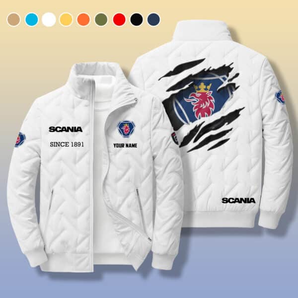Scania Down Jacket - Personalized