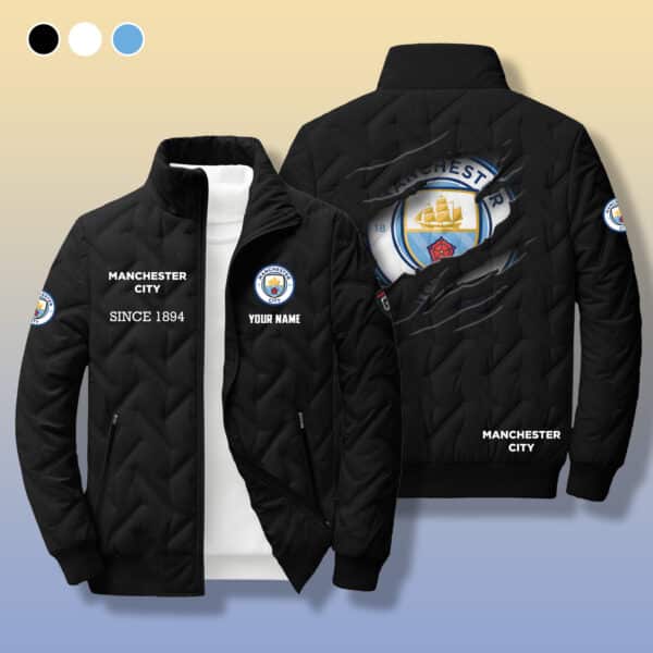 Manchester City Down Jacket - Personalized