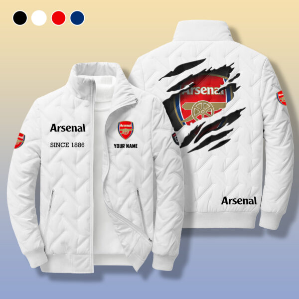 Arsenal FC Down Jacket - Personalized