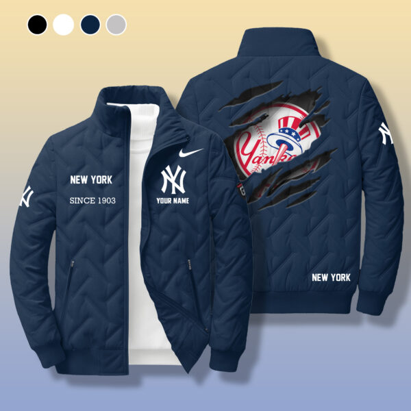 New York Yankees Down Jacket - Personalized