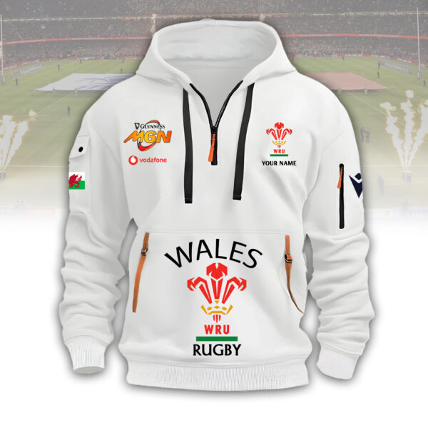 Wales Rugby Hoodie - Six Nations Personalized
