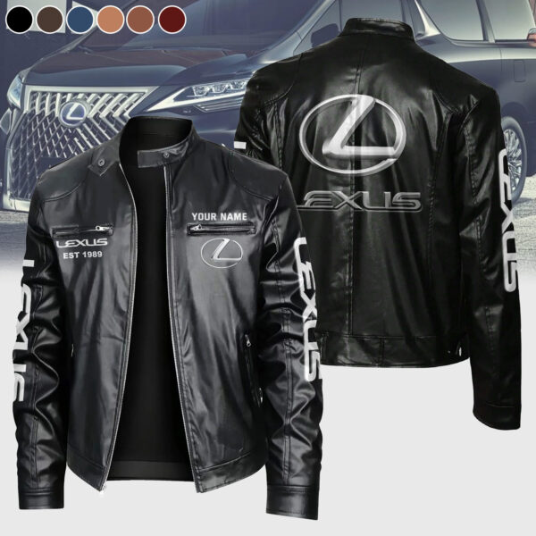 Custom Lexus Leather Jacket - Personalized