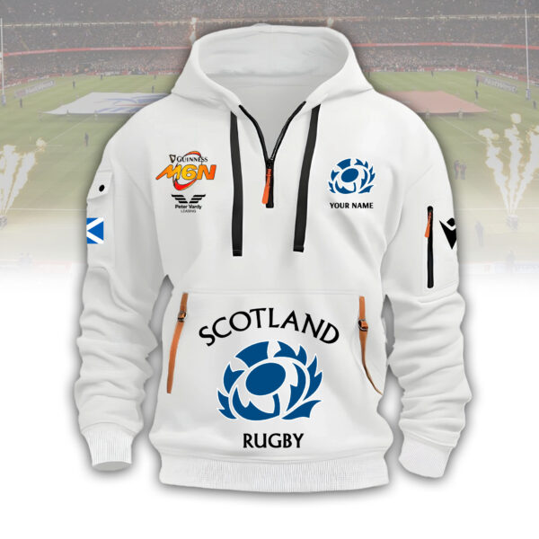 Scotland Rugby Hoodie - Six Nations Personalized