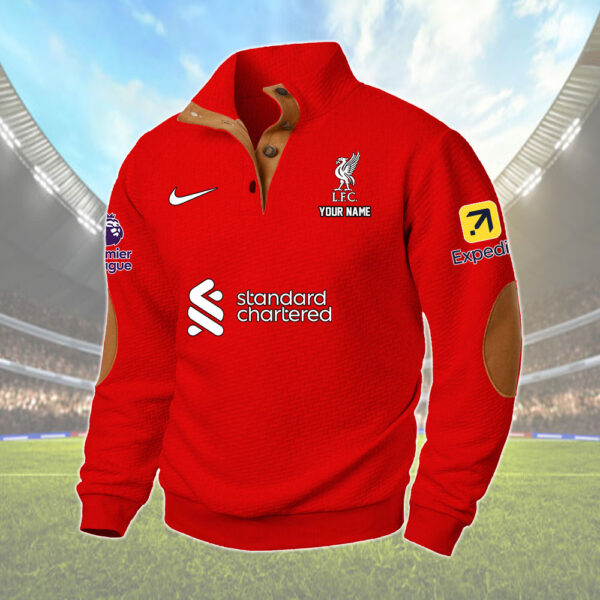 Liverpool Quarter-Zip Sweater Shirt - Personalized