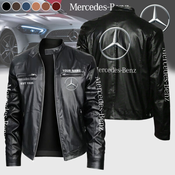 Custom Mercedes-Benz Leather Jacket - Personalized