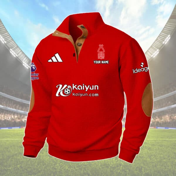 Nottingham Forest Quarter-Zip Sweater Shirt - Personalized