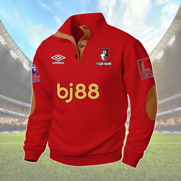 Bournemouth Quarter-Zip Sweater Shirt - Personalized