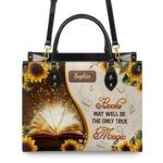Books May Well Be The Only One True Magic Leather Bag, view 4, handmade book lover gift