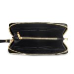 Easily Distracted By Books NNRZ01083789ZR Zip Around Leather Wallet