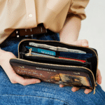 Library Where The Adventures Begin NNRZ05080102AL Zip Around Leather Wallet