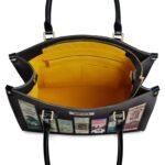 Children Books Leather Bag, view 7, handmade book lover gift
