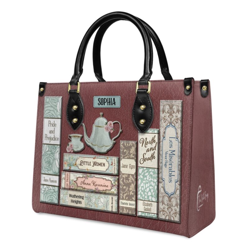 images_2Fmockups_2Fromance-books_mk_2-7026622001 Romance Books Leather Bag, view 2, handmade book lover gift