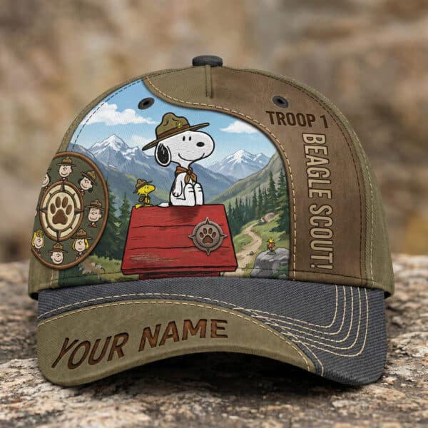 Personalized Snoopy Classic Cap II