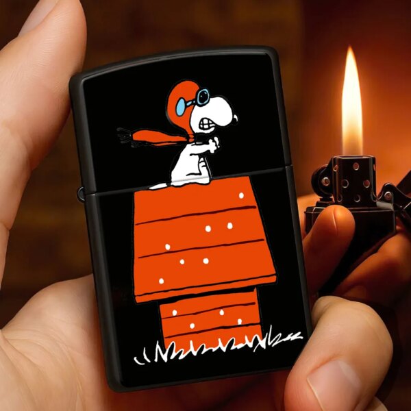 Snoopy In Red Baron Metal Lighter