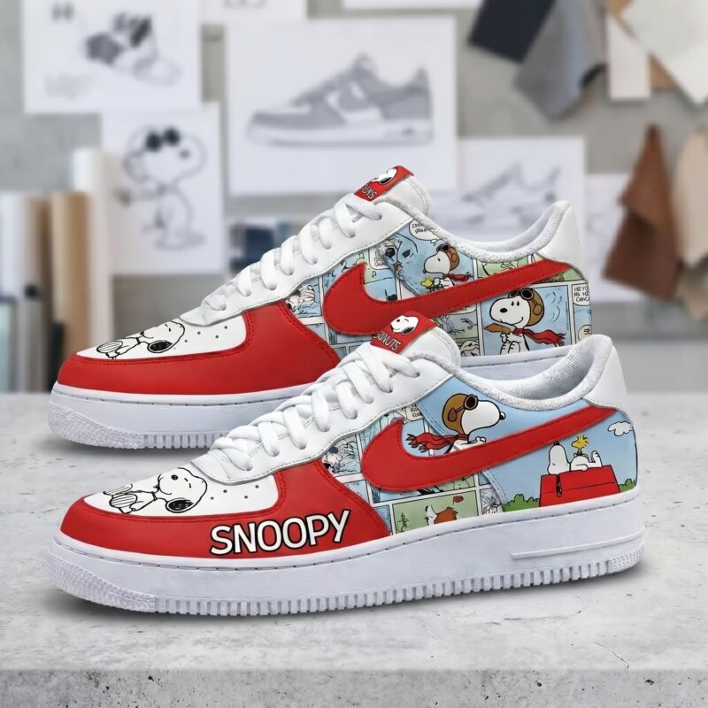 Snoopy Low-Top Sneakers VII