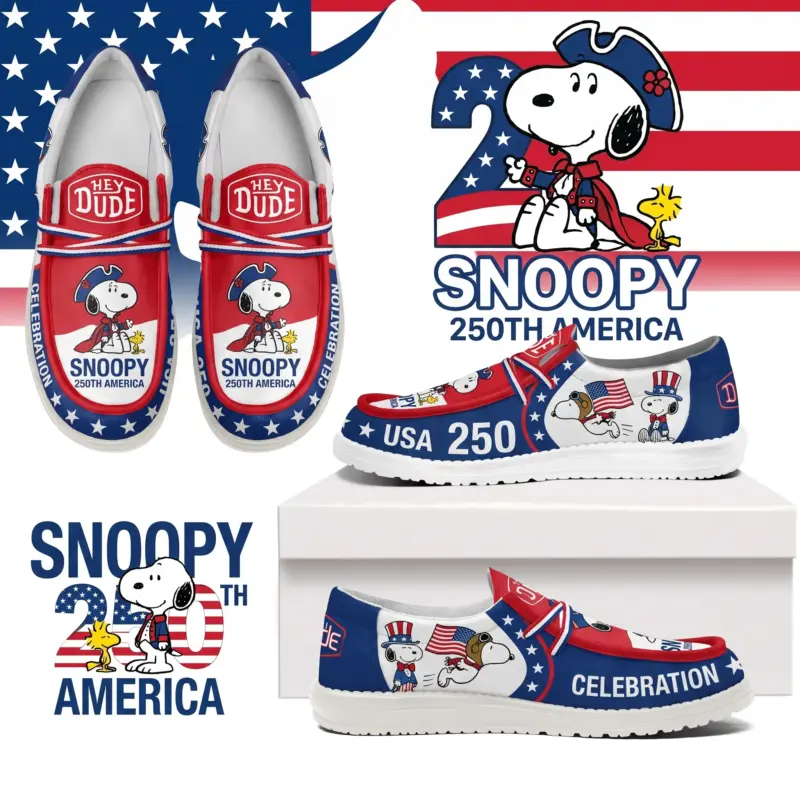 202606251628_1_11zon.webp Snoopy 250 Years of America Slip-On Sneakers II