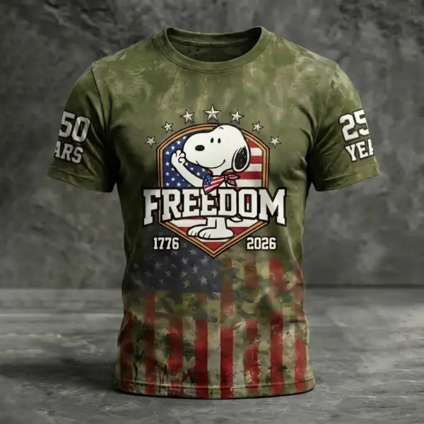 Snoopy 250 Years of America 3D Apparel II