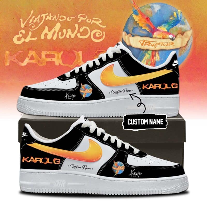 270-2.jpg Karol G Viajando por el Mundo Tropitour Signature Low-Top Sneakers 2