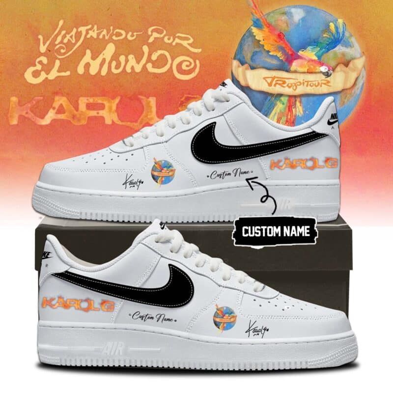 274.jpg Karol G Viajando por el Mundo Tropitour Signature Low-Top Sneakers 5