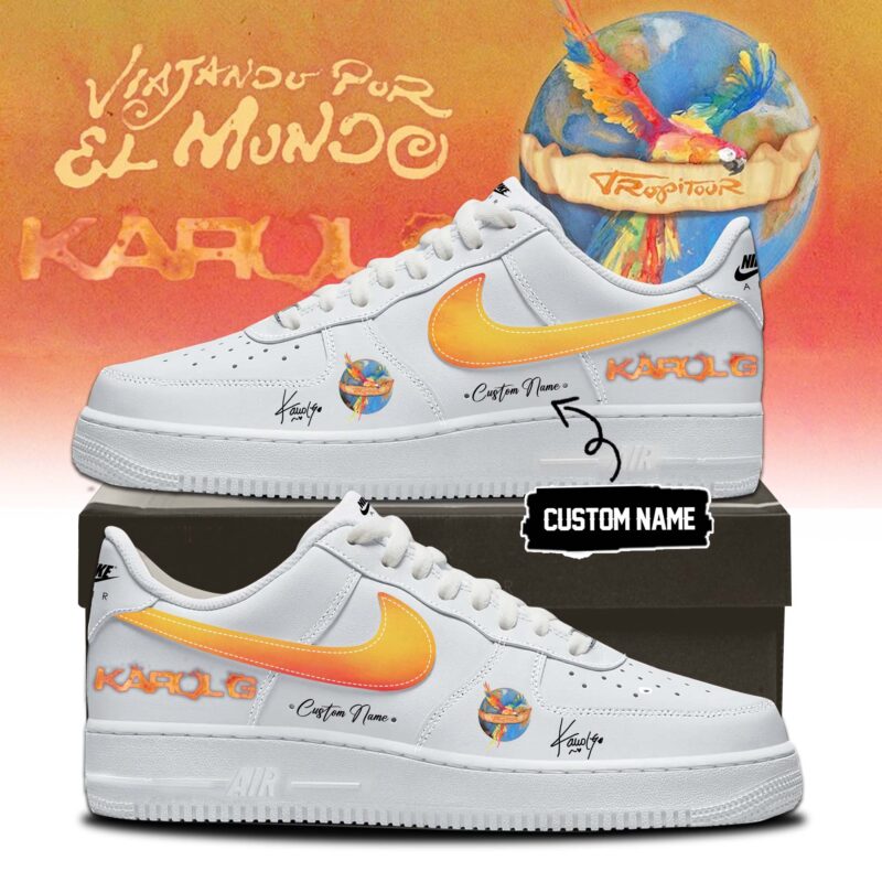 275.jpg Karol G Viajando por el Mundo Tropitour Signature Low-Top Sneakers 3