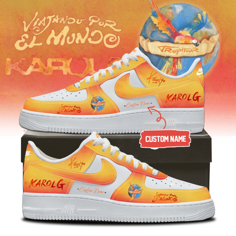 66.png Karol G Viajando por el Mundo Tropitour Signature Low-Top Sneakers 1A