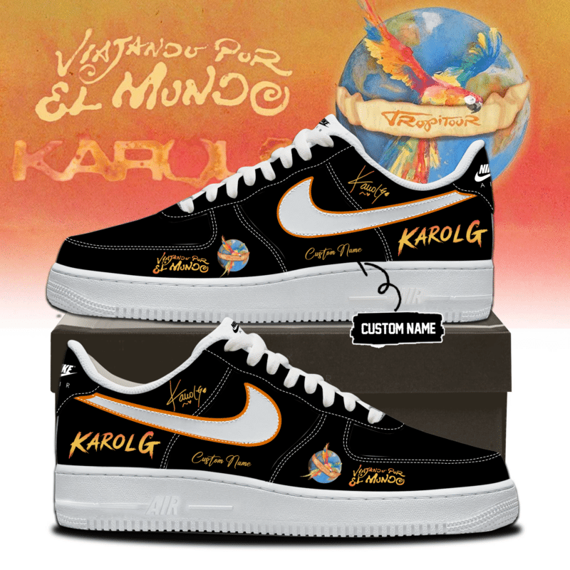70-1.png Karol G Viajando por el Mundo Tropitour Signature Low-Top Sneakers 2A