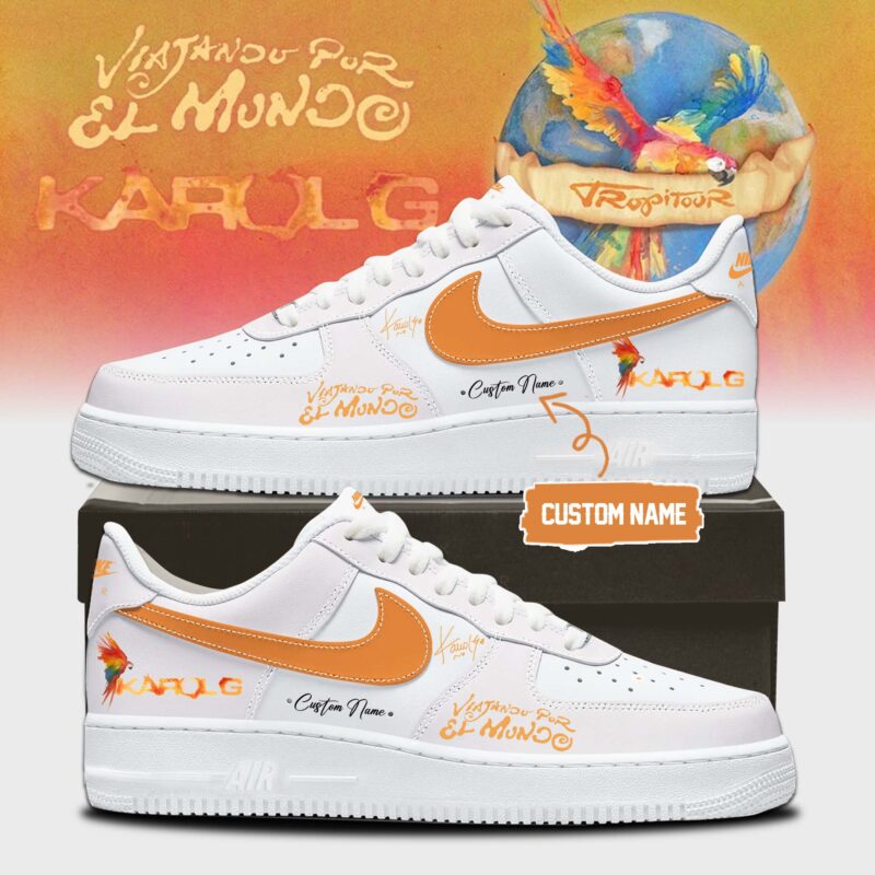 H34251.jpg Karol G Viajando por el Mundo Tropitour Signature Low-Top Sneakers 8