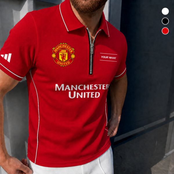 Manchester United Zipper Polo
