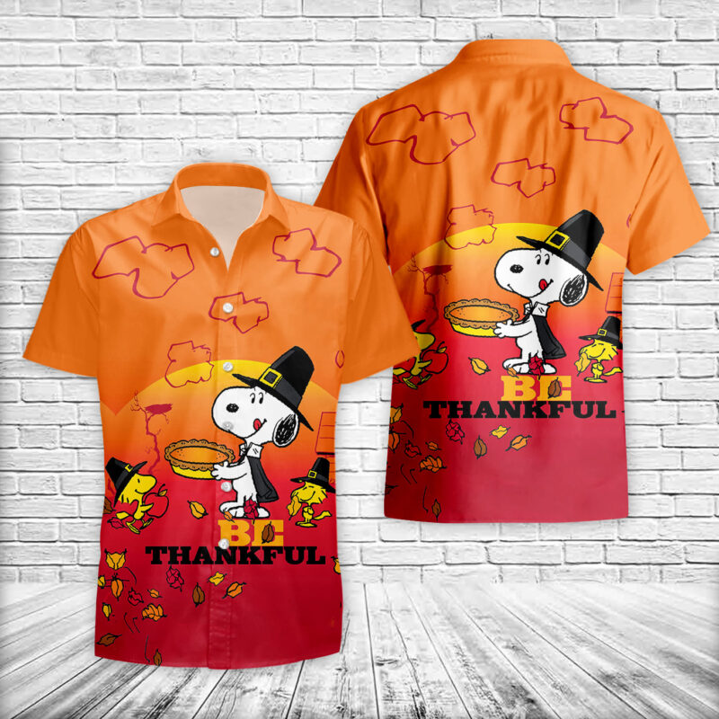 Snoopy Thanksgiving Hawaiian Shirt