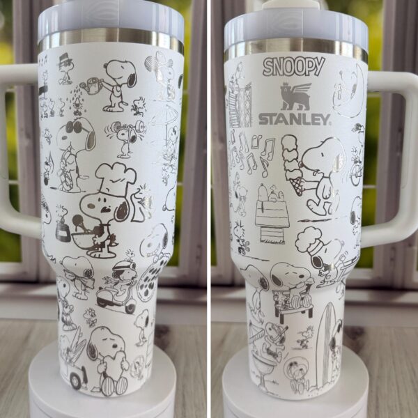 Snoopy 40oz Insulated Stainless Steel Tumbler