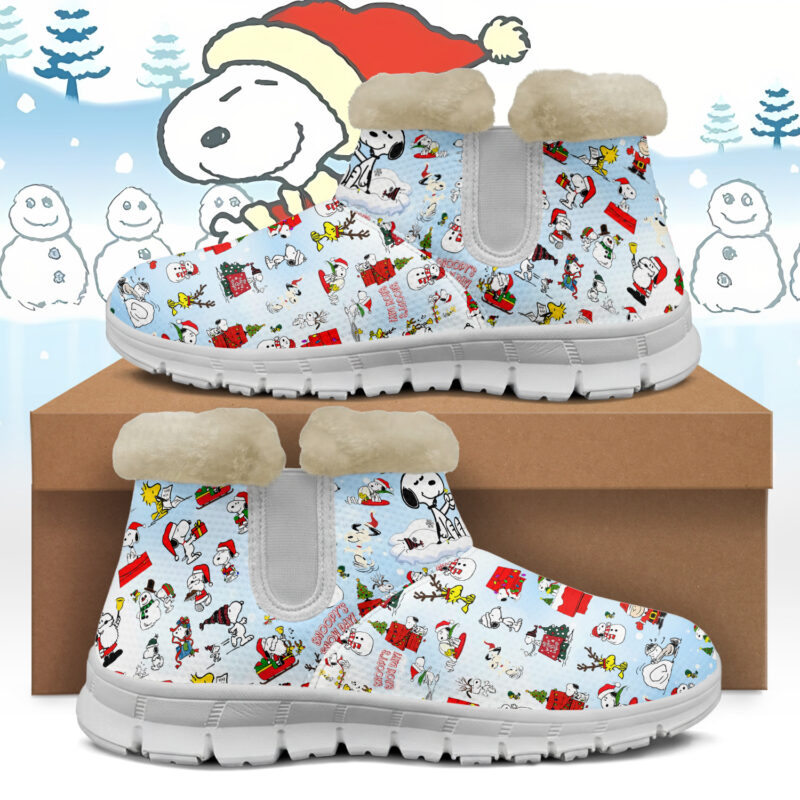 Snoopy Christmas Snow Boots II