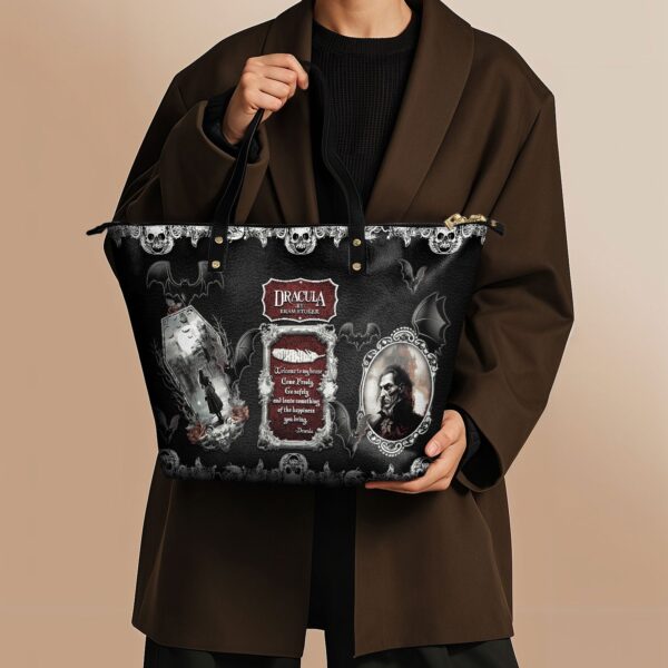 The Dracula Leather Tote Bag