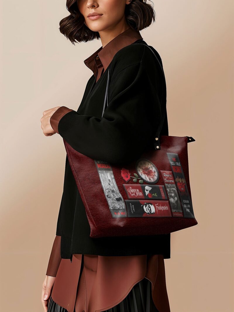 18_0bb9f6c1-8045-4c63-897b-244eea6fc504.jpg The Crimson Codex Leather Tote Bag