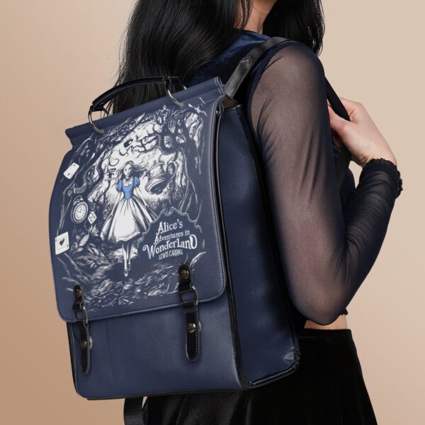 Down the Rabbit Hole Leather Backpack