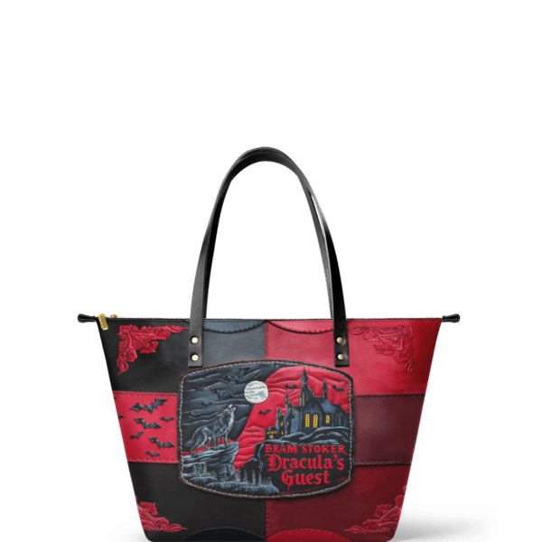 Dracula's Guest Leather Tote Bag
