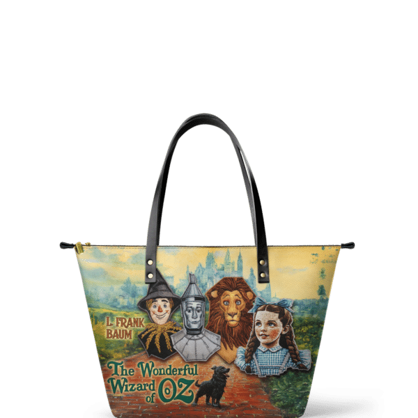 Emerald City Dream Leather Tote Bag
