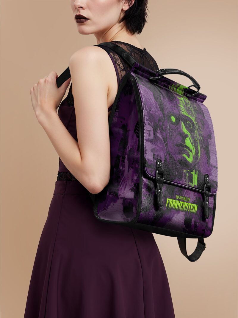 Frankenstein-Lablight-Violet_inuse_1_d12f8c7d-2ea9-49e9-b253-49c6583ac61d.jpg Frankenstein Lablight Violet Leather Backpack