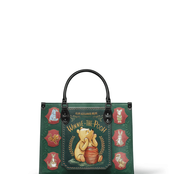 Hundred Acre Dream Leather Handbag, Brown Interior