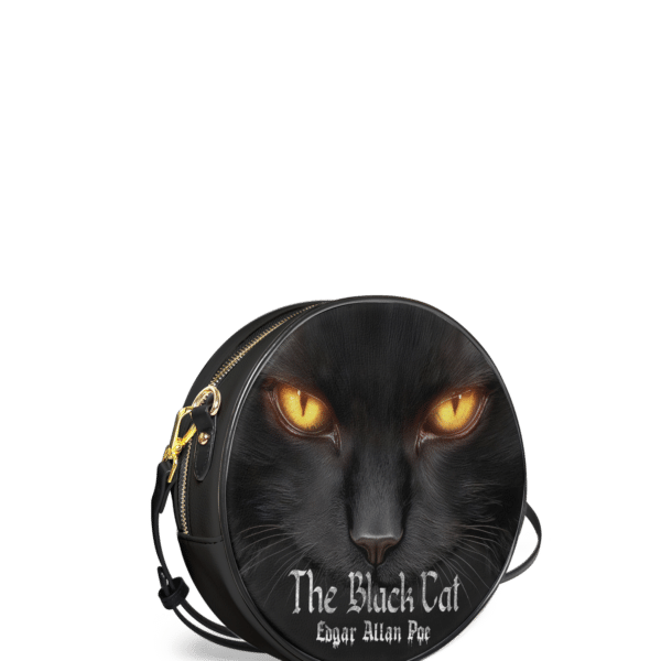 The Black Cat Circle Crossbody Bag