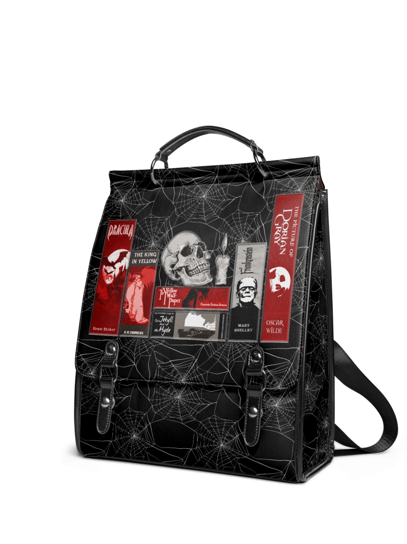 The-Codex-of-Gothic-Tales-Black-Widow_s-Kiss_2.png The Codex of Gothic Tales Black Widow’s Kiss Leather Backpack