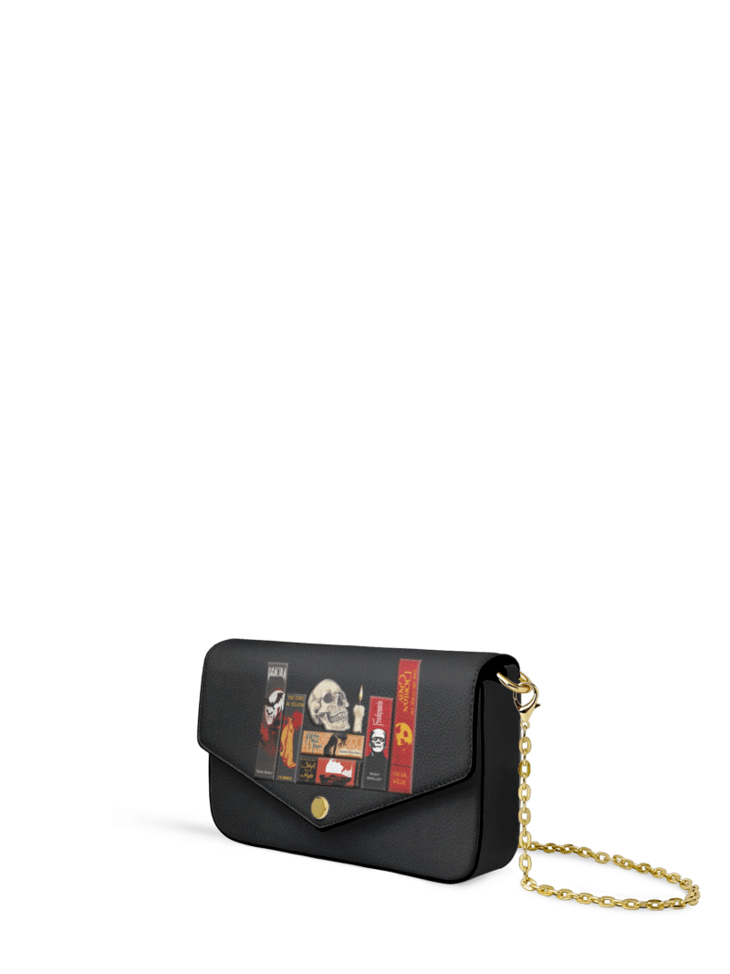 The-Codex-of-Gothic-Tales-Deadlight-Black_2.png The Codex of Gothic Tales Deadlight Black Envelope Chain Crossbody Bag