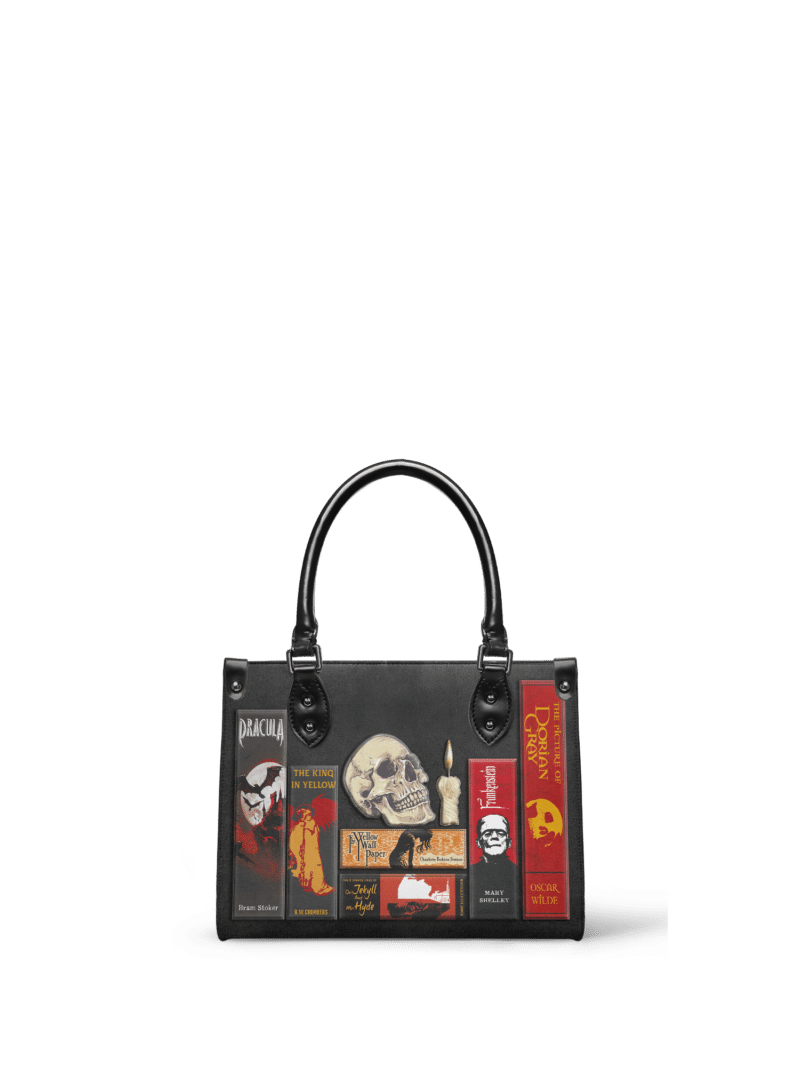 The-Codex-of-Gothic-Tales-Deadlight-Black_mk_1_25d16cf9-9b62-436c-a9d3-75231c4c2f23.png The Codex of Gothic Tales Deadlight Black Small Leather Handbag