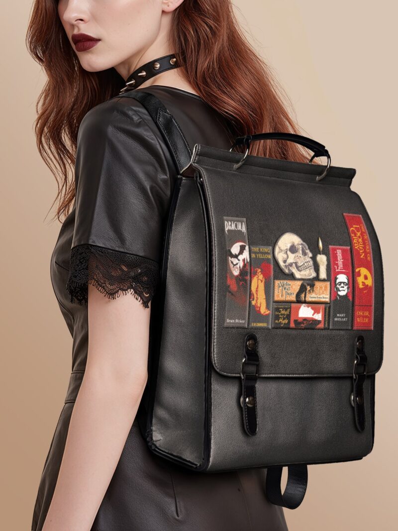 The-Codex-ofGothic-TalesDeadlight-Black_inuse_1.jpg The Codex of Gothic Tales Deadlight Black Leather Backpack