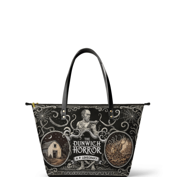 The Dunwich Horror Leather Tote Bag
