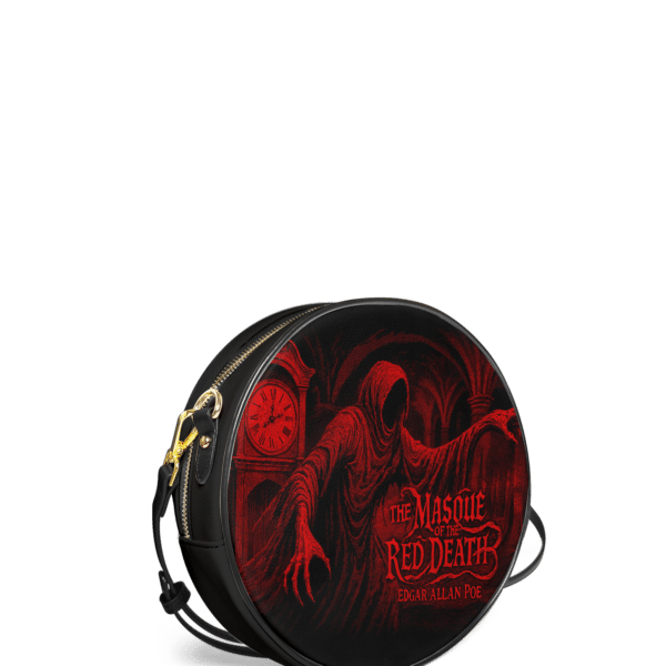 The Masque Of The Red Death Circle Crossbody Bag