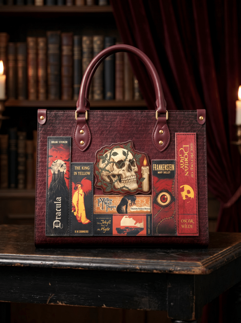 The-Midnight-Codex-mk2_fee8b8ba-e04c-433a-9f69-21e8de5c3f6e.png The Midnight Codex Applique Leather Handbag