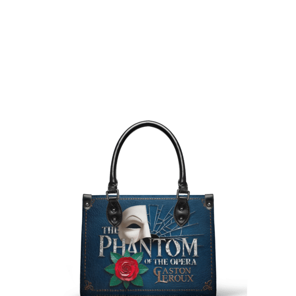The Phantom Of The Opera Small Leather Handbag, Black Interior