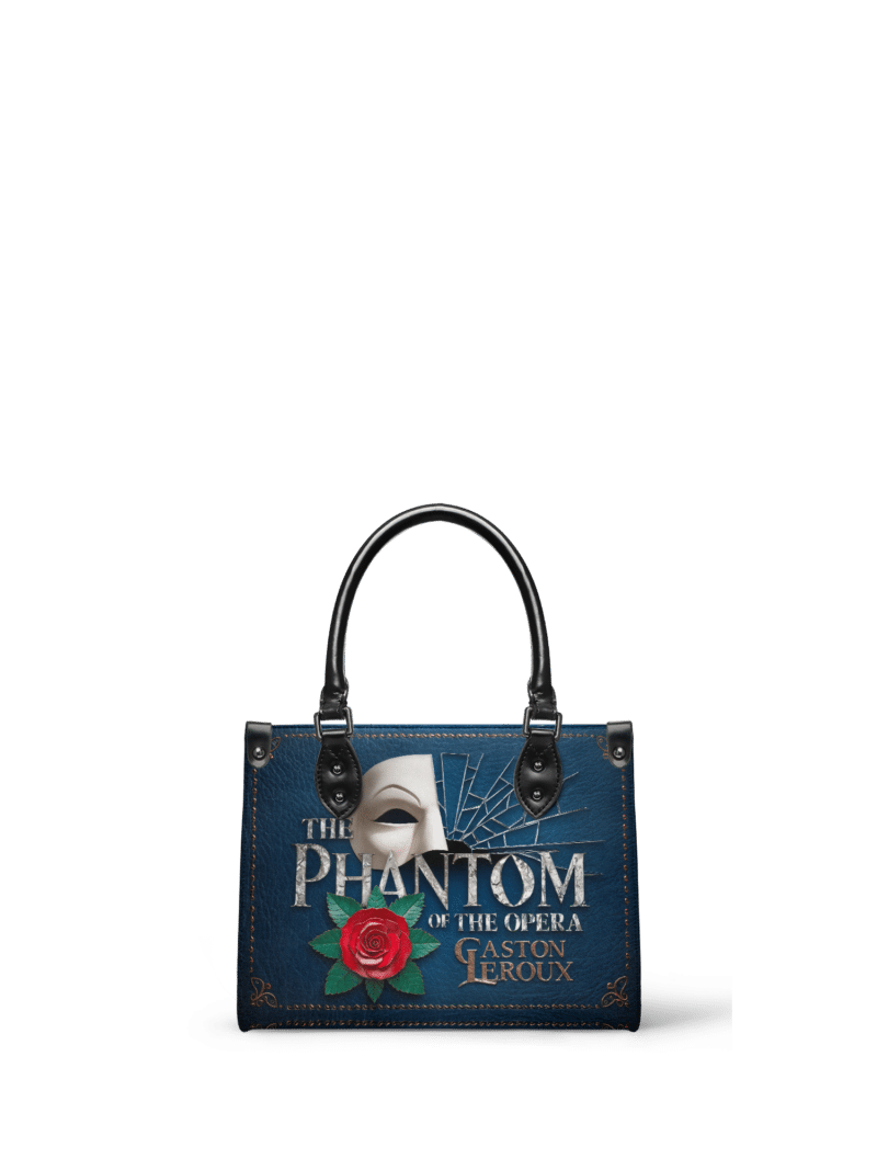 The-Phantom-Of-The-Opera_mk1.png The Phantom Of The Opera Small Leather Handbag, Black Interior