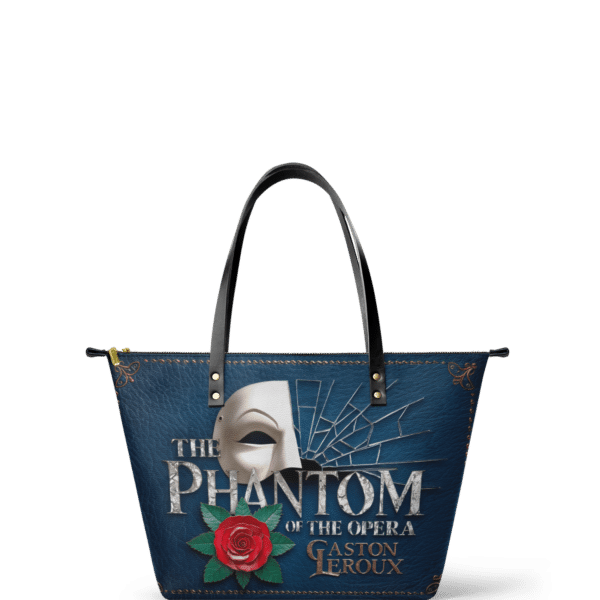 The Phantom Of The Opera Leather Tote Bag