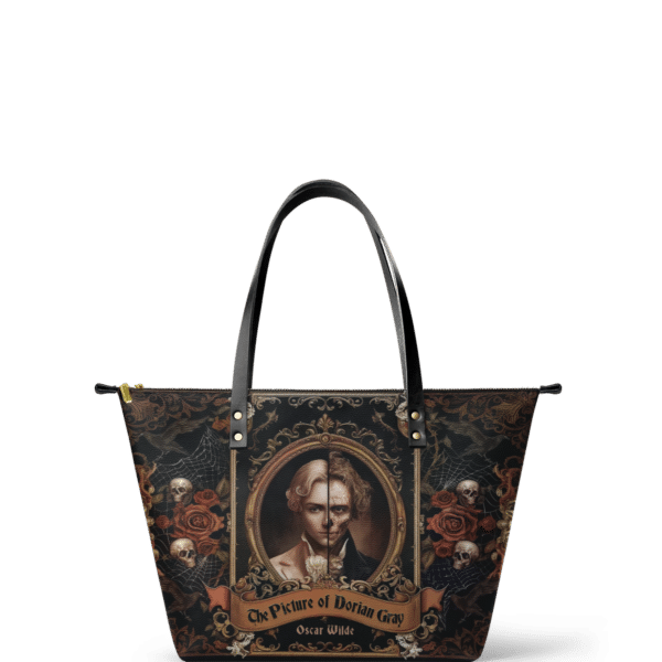 The Picture Of Dorian Gray Leather Tote Bag